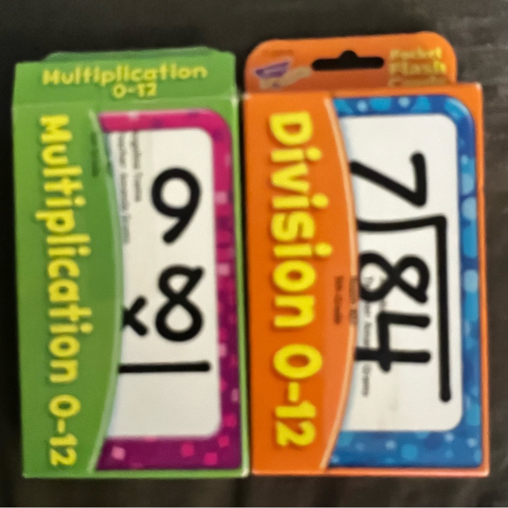 Multiplication/Division‎ Cards